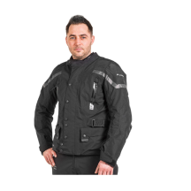 Compañero World Traveller, veste hommes - Taille - 25, Couleur - Noir, Hauteur de la veste - Court