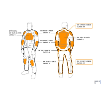 Compañero World Traveller, veste hommes - Taille - 26, Couleur - Noir, Hauteur de la veste - Court