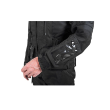 Compañero World Traveller, veste hommes - Taille - 26, Couleur - Noir, Hauteur de la veste - Court