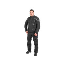 Compañero World Traveller, veste hommes - Taille - 26, Couleur - Noir, Hauteur de la veste - Court