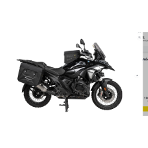 Système de bagagerie souple «Plug & Travel» Travel pour valises Vario BMW R1300GS