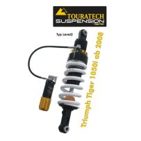 Touratech Suspension ressort-amortisseur pour Triumph Tiger 1050i á partir de 2008 de type Level2/ExplorHP