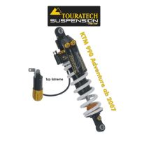 Ressort-amortisseur de suspension Touratech pour KTM 990 Adventure à partir de 2007 Type Extreme