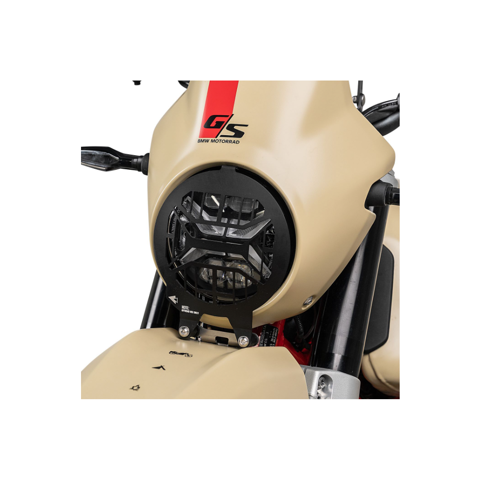 Protection de phares à fermeture rapide pour BMW R12 G/S *OFFROAD USE ONLY*