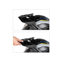 Casque de moto modulable Aventuro Travel Carbon