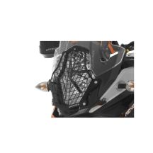 Protection de phare acier inoxydable, pour KTM 1050 Adv/ 1090 Ade/ 1190 Adv/ 1190 Adv R/ 1290 Super Ad *OFFROAD USE ONLY*