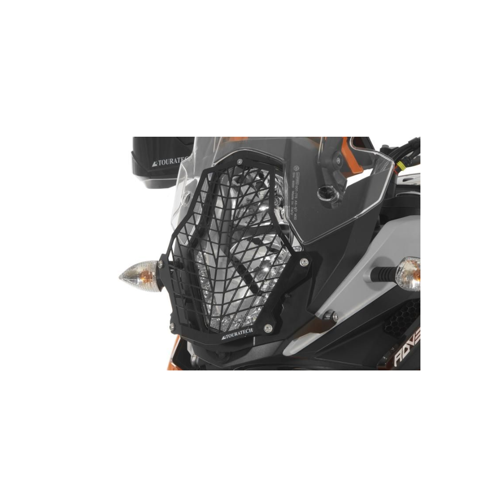 Protection de phare acier inoxydable, pour KTM 1050 Adv/ 1090 Ade/ 1190 Adv/ 1190 Adv R/ 1290 Super Ad *OFFROAD USE ONLY*