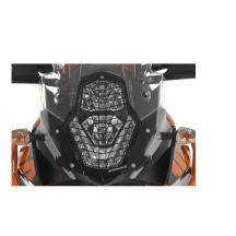 Protection de phare acier inoxydable, pour KTM 1050 Adv/ 1090 Ade/ 1190 Adv/ 1190 Adv R/ 1290 Super Ad *OFFROAD USE ONLY*