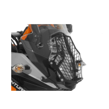 Protection de phare acier inoxydable, pour KTM 1050 Adv/ 1090 Ade/ 1190 Adv/ 1190 Adv R/ 1290 Super Ad *OFFROAD USE ONLY*