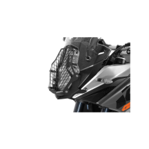 Protection de phare acier inoxydable, pour KTM 1050 Adv/ 1090 Ade/ 1190 Adv/ 1190 Adv R/ 1290 Super Ad *OFFROAD USE ONLY*