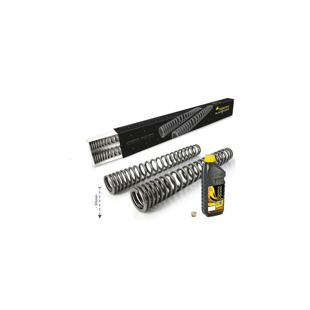 Ressorts de fourche progressifs pour Yamaha Ténéré 700 (2019-2024), abaissement de -35mm