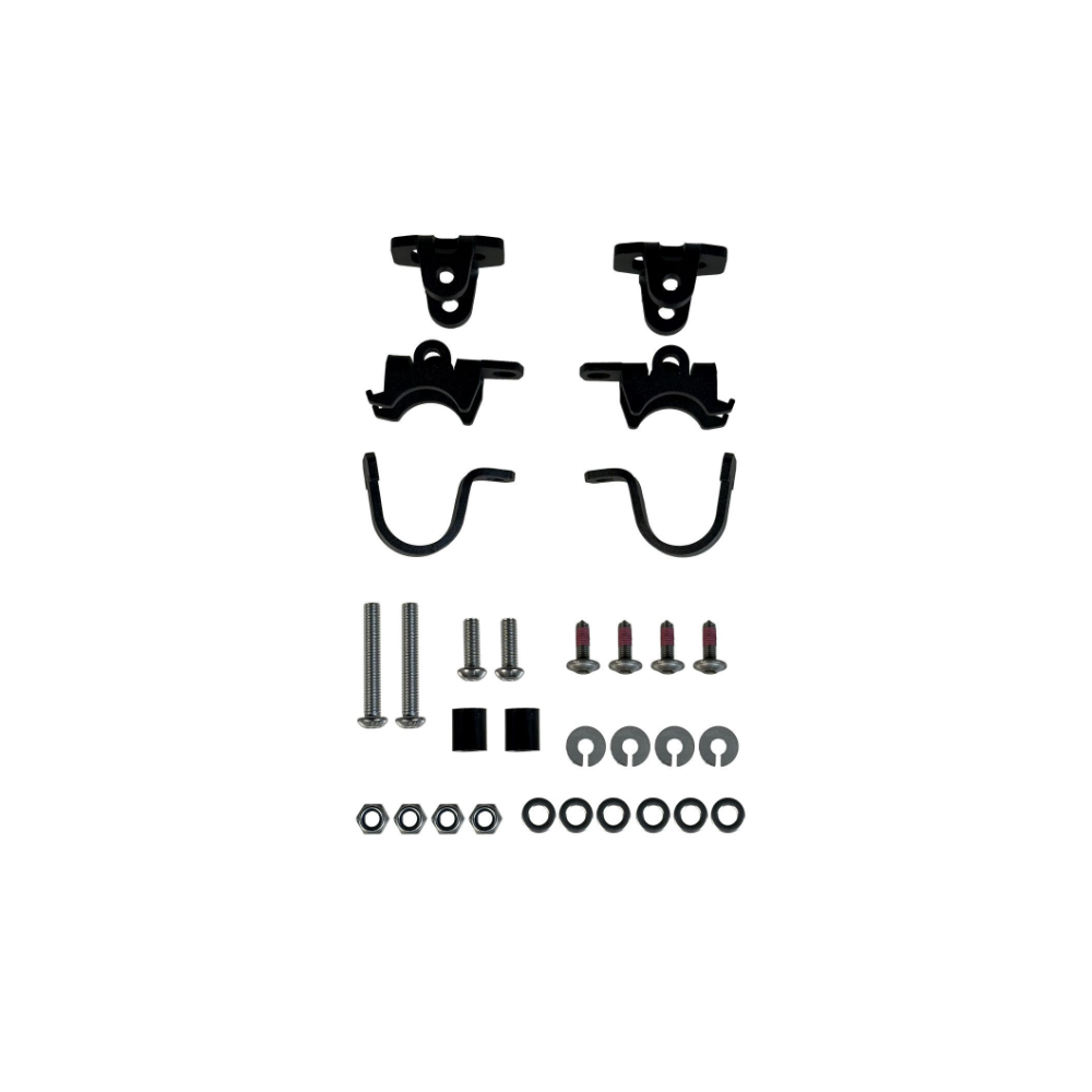 Kit adaptateur pour phares supplémentaires BMW à DEL d'origine sur l'arceau pour BMW R1300GS, R1250GS, R1200GS (LC)