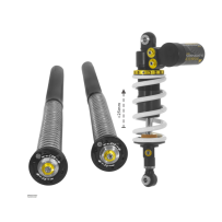 Touratech Suspension Set +25mm pour CFMOTO 450MT (2024-), Extreme Amortisseur + Open Cartridge Kit