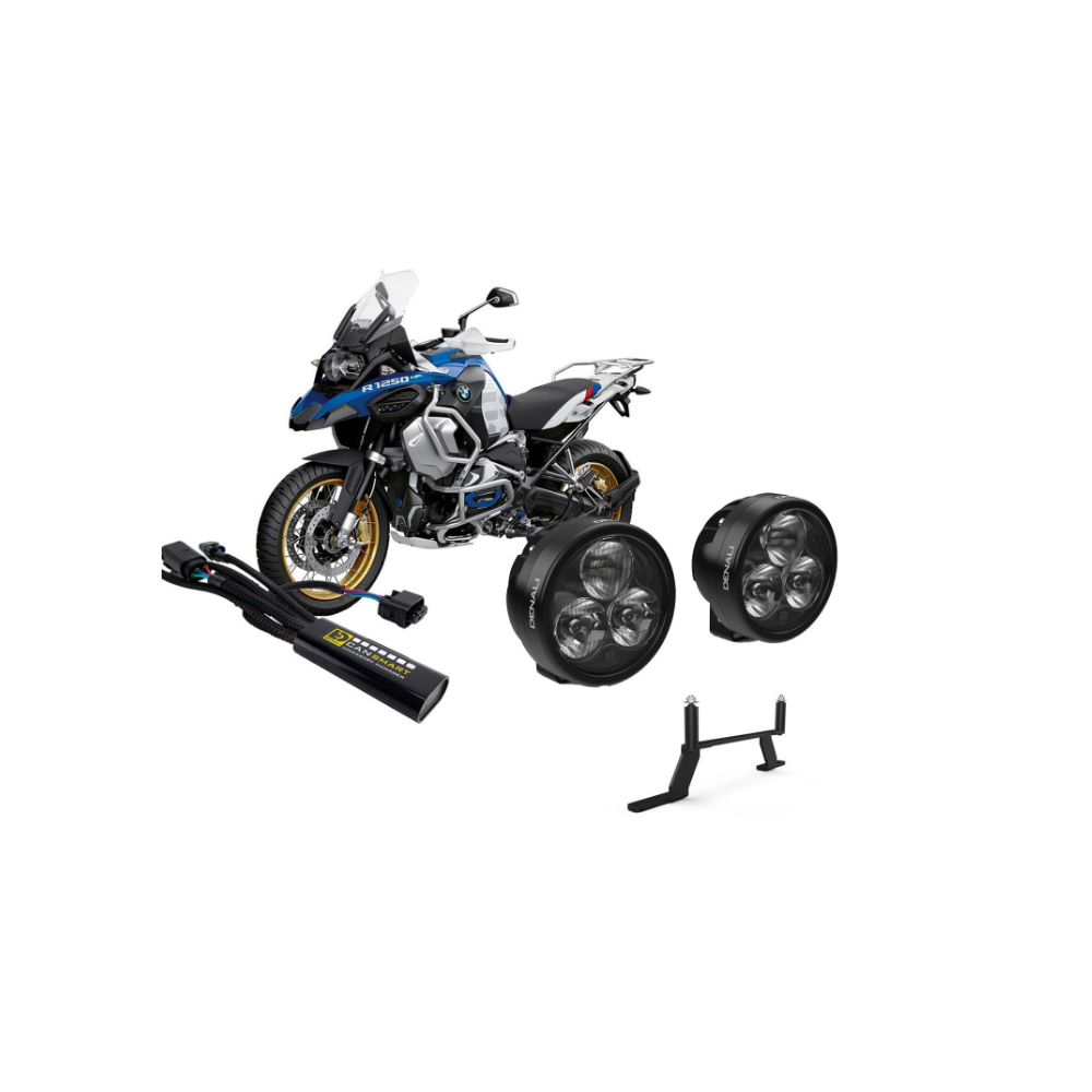 LED Phares auxiliaires DENALI D3 pour BMW R1250GS Adventure/ R1200GS Adventure (LC)