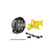 LED Phares auxiliaires DENALI D7 Pro pour BMW R1250GS/Adv/RT/R/RS,R1200GS/Adv/RT/R/RS (LC) (montage sur barre de protection)