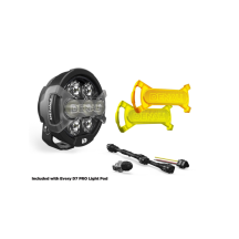 LED Phares auxiliaires DENALI D7 Pro pour BMW F900GS,F800GS (2022-),F850GS,F750GS,RnineT,R18(montage sur barre de protection)