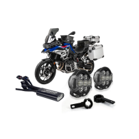 LED Phares auxiliaires DENALI D7 Pro pour BMW F900GS,F800GS (2022-),F850GS,F750GS,RnineT,R18(montage sur barre de protection)