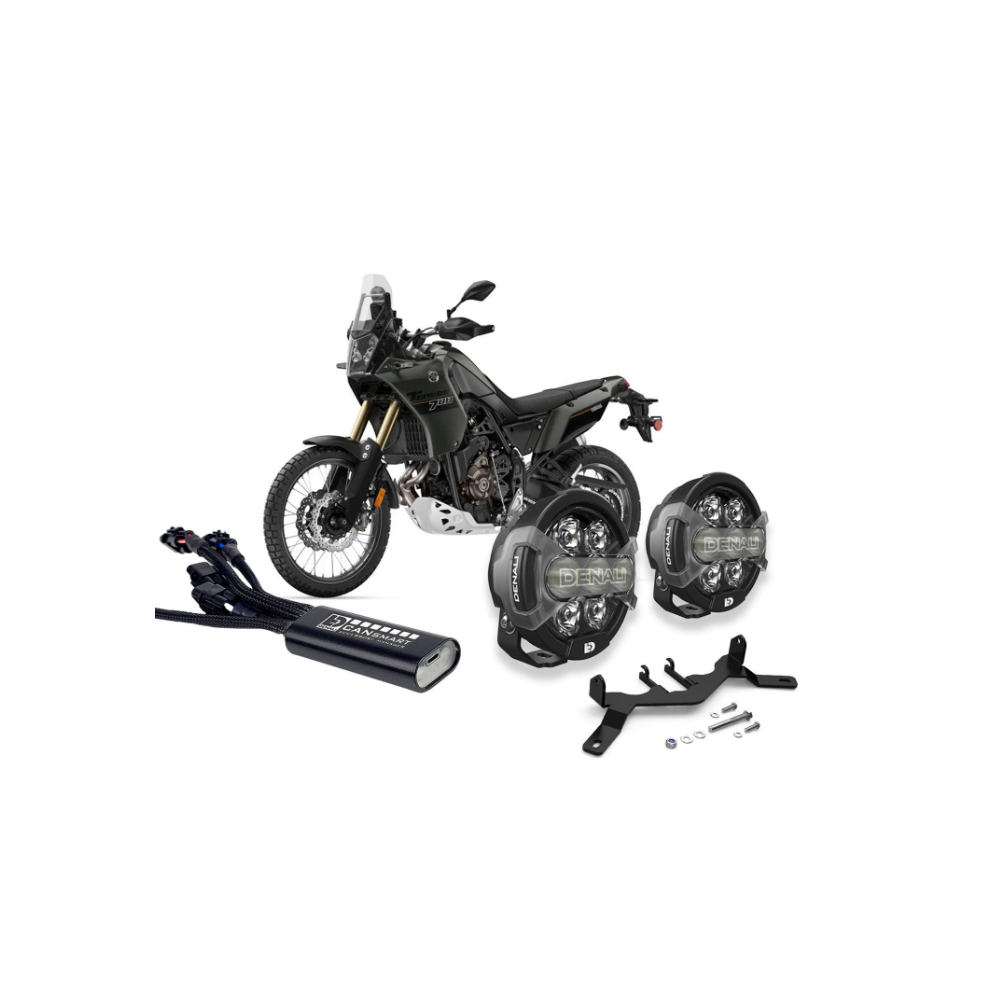 LED Phares auxiliaires DENALI D7 Pro pour Yamaha Ténéré 700 (2019-2024)