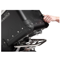 Topcase moto ZEGA Pro "And-Black" 38 litres avec Rapid-Trap