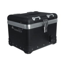 Topcase moto ZEGA Pro "And-Black" 38 litres avec Rapid-Trap