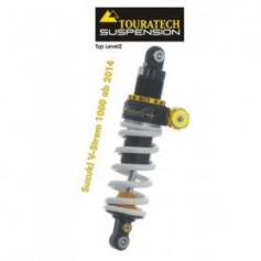 Touratech Suspension ressort-amortisseur pour Suzuki V-Strom 1000 à partir de 2014 de type Level2/ExploreHP