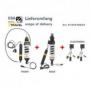 KIT de suspension Plug & Travel-ESA Touratech pour BMW R1200GS Adventure, modèles 2007-2010