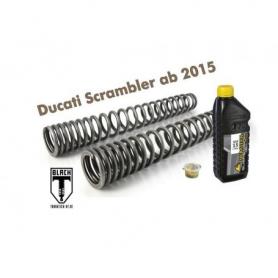 Black-T Ressorts de fourche progressifs pour Ducati Scrambler à partir de 2015