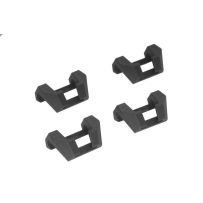 ZEGA crochet pour couvercle coffre, set de quatre, pour ceinture 20mm