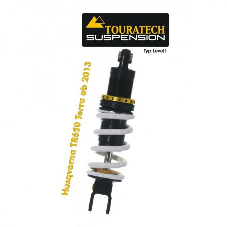 Ressort-amortisseur de suspension Touratech  pour Husqvarna TR650 Terra à partir de 2013 Type Level1/Explore