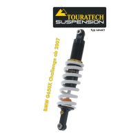 Ressort-amortisseur de suspension Touratech  pour BMW G650X Challenge à partir de 2007 Type Level1/Explore