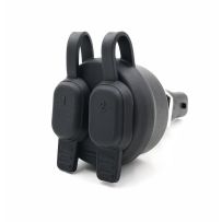 Prise encastrée double USB Plug-n-Play pour les motos BMW