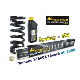 Kit de ressorts progressifs Hyperpro pour fourche et ressort-amortisseur, Yamaha XT660Z Tenere (Sans ABS) (2008-)