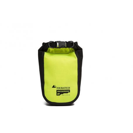 Pochette complémentaire High Visibility, taille S, 2 litres, jaune/noir, by Touratech Waterproof