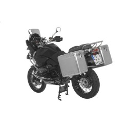ZEGA Mundo sistema de maletas con soporte acero fino para BMW R1200GS hasta 2012/R1200GS Adventure hasta 2013