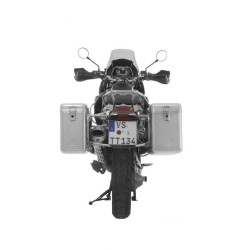 ZEGA Mundo sistema de maletas con soporte acero fino para BMW R1200GS hasta 2012/R1200GS Adventure hasta 2013