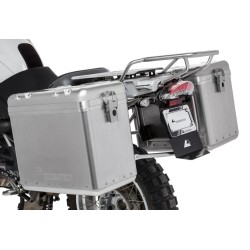 ZEGA Mundo sistema de maletas con soporte acero fino para BMW R1200GS hasta 2012/R1200GS Adventure hasta 2013