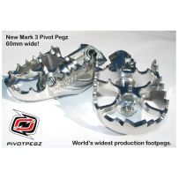 Pivot Pegz  *Mark3*, pour KTM 1090 Adv, 1190 Adv, 1290 Super Adv, 690 Enduro/R/SMC, LC8('05-), LC4/ADV, EXC (-2016)/SX(-F), Husa