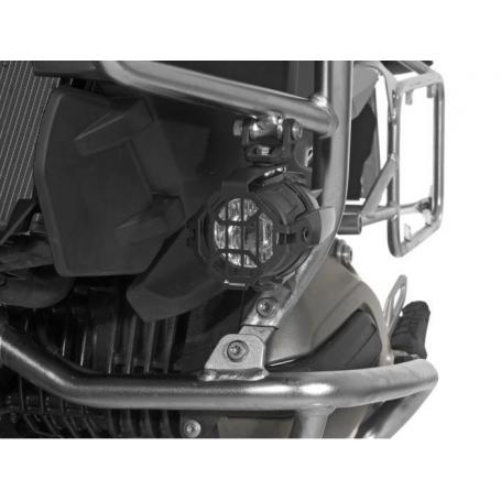 Protección para los faros LED original de BMW, aluminio anodizado, negro hasta 2017