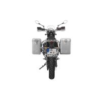 ZEGA Mundo sistema de maletas 31/38 litros con soporte acero fino para KTM 690 Enduro / Enduro R