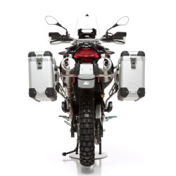 ZEGA Pro sistema de maletas 31/31 ltr. con soporte acero inox para BMW F650GS / F650GS Dakar / G650GS / G650GS Sertao