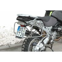 Support de coffres STANDARD, BMW R1200GS jusqu'a 2012/R1200GS Adventure jusqu'a 2013 acier inoxydable