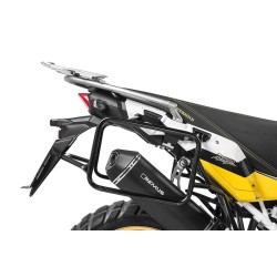 Portamaletas de acero inoxidable, negro para Honda CRF1000L Africa Twin (2018-) /CRF1000L Adventure Sports