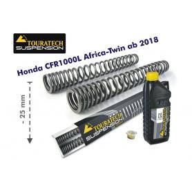 Resortes de horquilla progresivos para Honda CRF1000L Africa Twin desde el año 2018 ajuste de suspensión inferior en 25mm