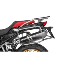 Porte-bagages en acier inoxydable, noir pour BMW F850GS/ F850GS Adventure/ F750GS