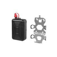 Juego de soportes de accesorios ZEGA Evo, soporte de bidón de aceite incluido para bidón de aceite Touratech 2 litros