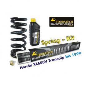 Kit de ressorts progressifs Hyperpro pour fourche et ressort-amortisseur, Honda XL600V Transalp 1989-2000