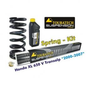 Kit de ressorts progressifs Hyperpro pour fourche et ressort-amortisseur, Honda XL650V Transalp *2000-2007*