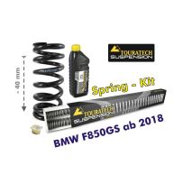 Ajuste de suspensión en 30mm BMW F750GS